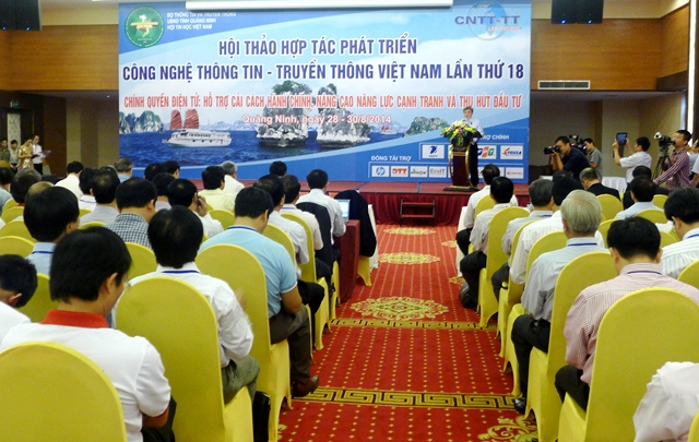 Hội thảo Hợp tác phát triển công nghệ thông tin và truyền thông Việt Nam lần thứ 18
